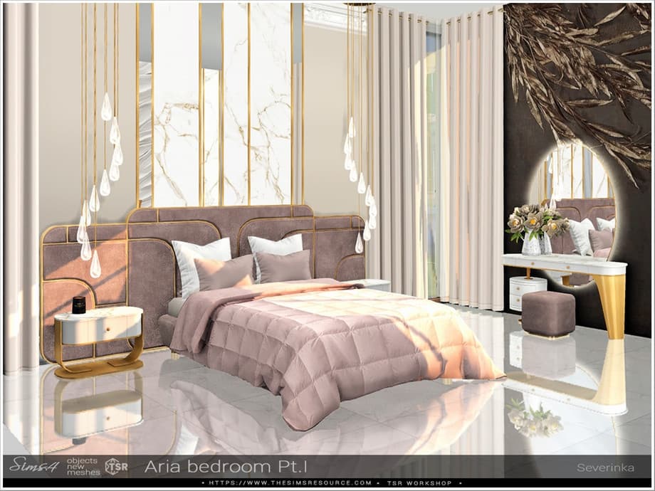Набор для спальни Aria bedroom