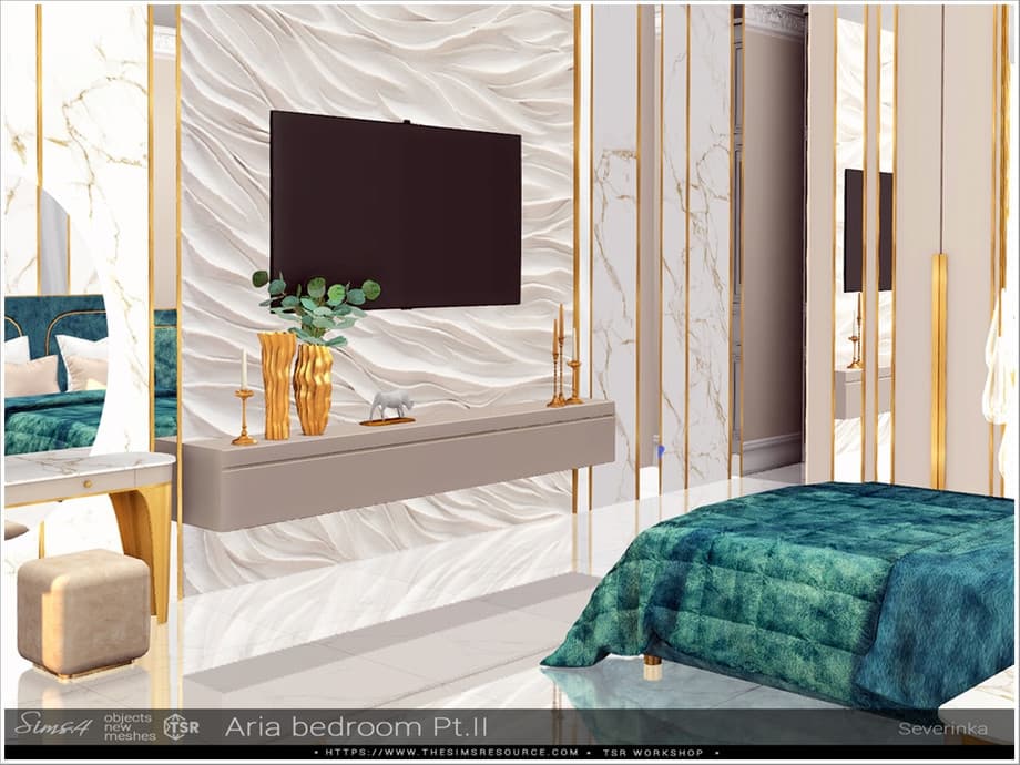 Набор для спальни Aria bedroom — кадр 4