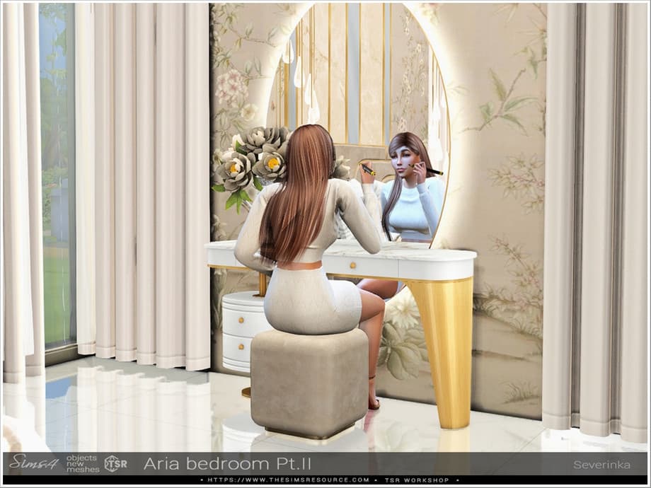 Набор для спальни Aria bedroom — кадр 5