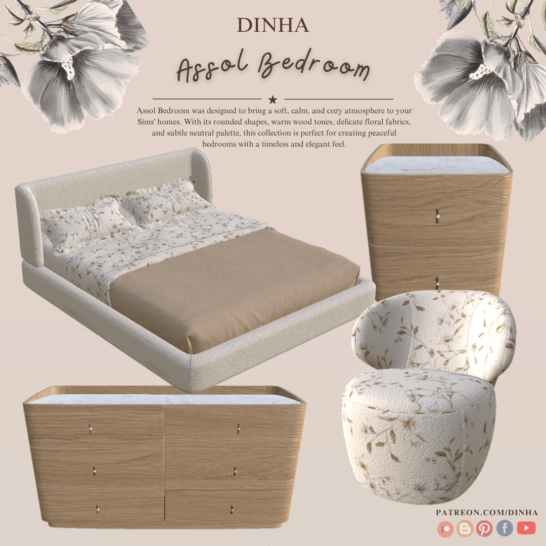 Набор для спальни Assol Bedroom