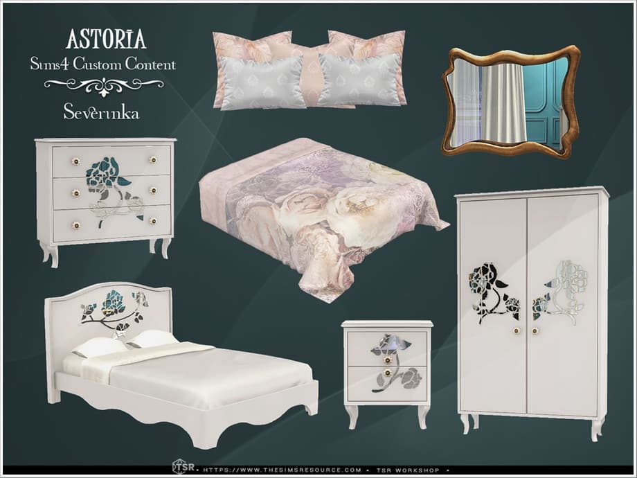 Набор для спальни Astoria bedroom — кадр 2