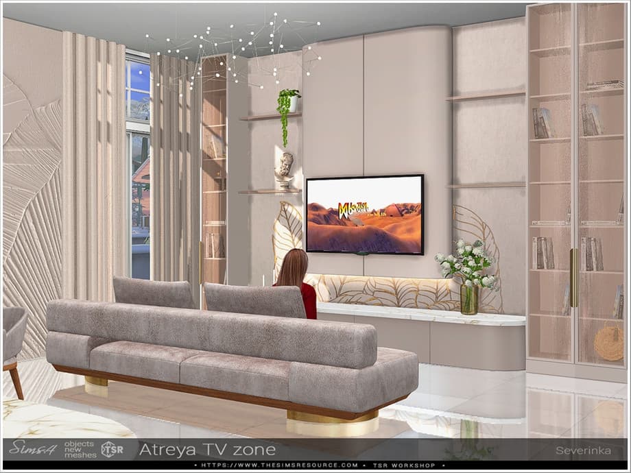 Набор для гостиной Atreya TV zone — кадр 2