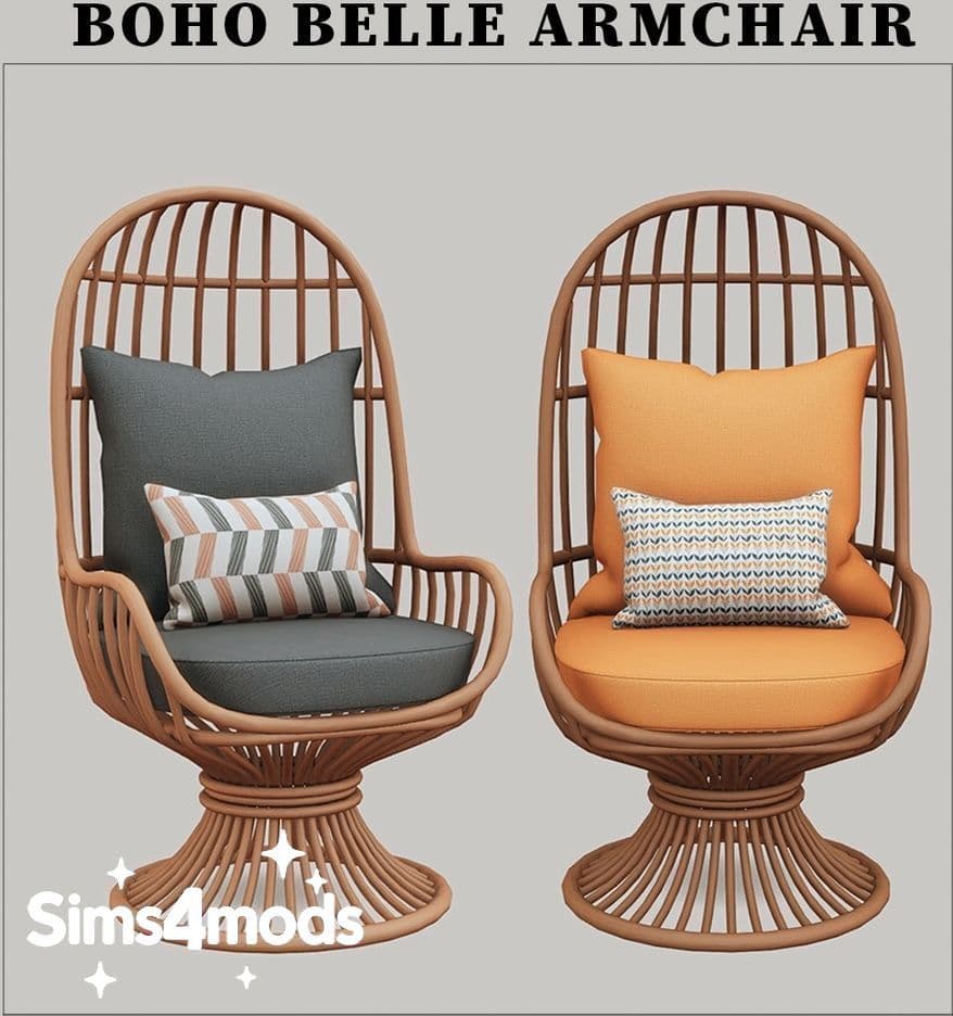 Скриншот мода Кресло Boho Belle Armchair