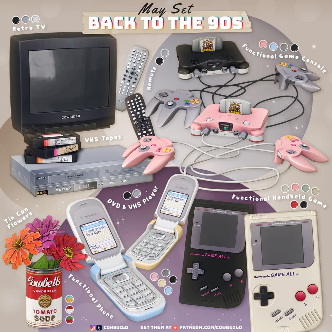 Набор техники Back To The 90s