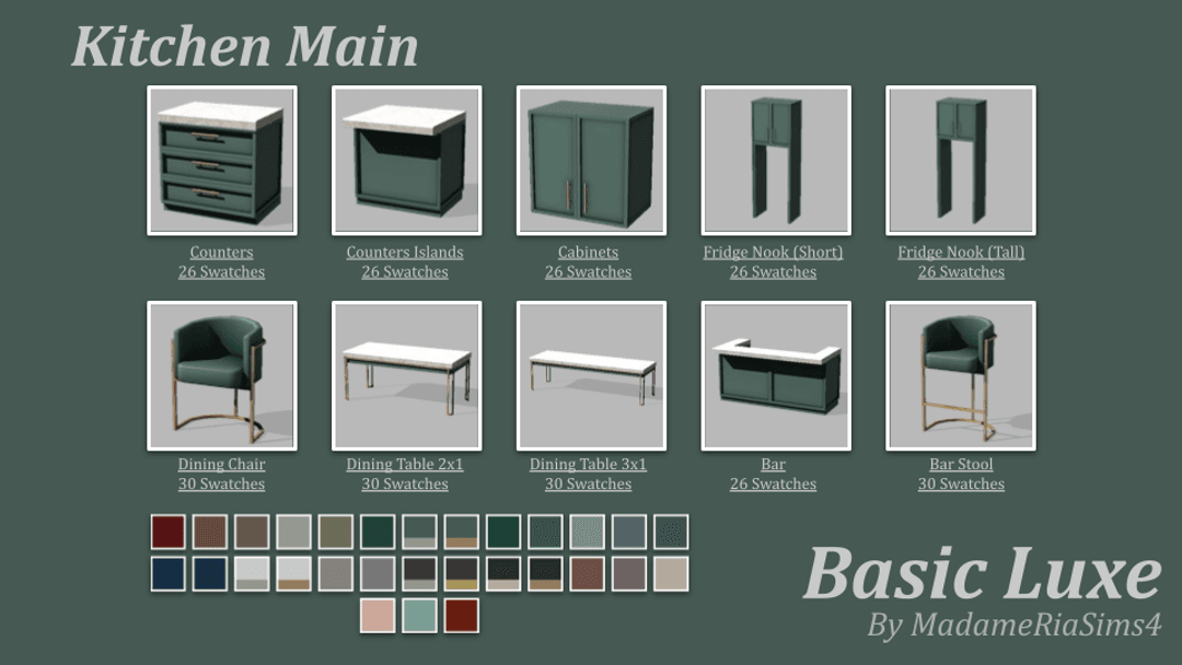 Кухня Basic Luxe Kitchen — кадр 2