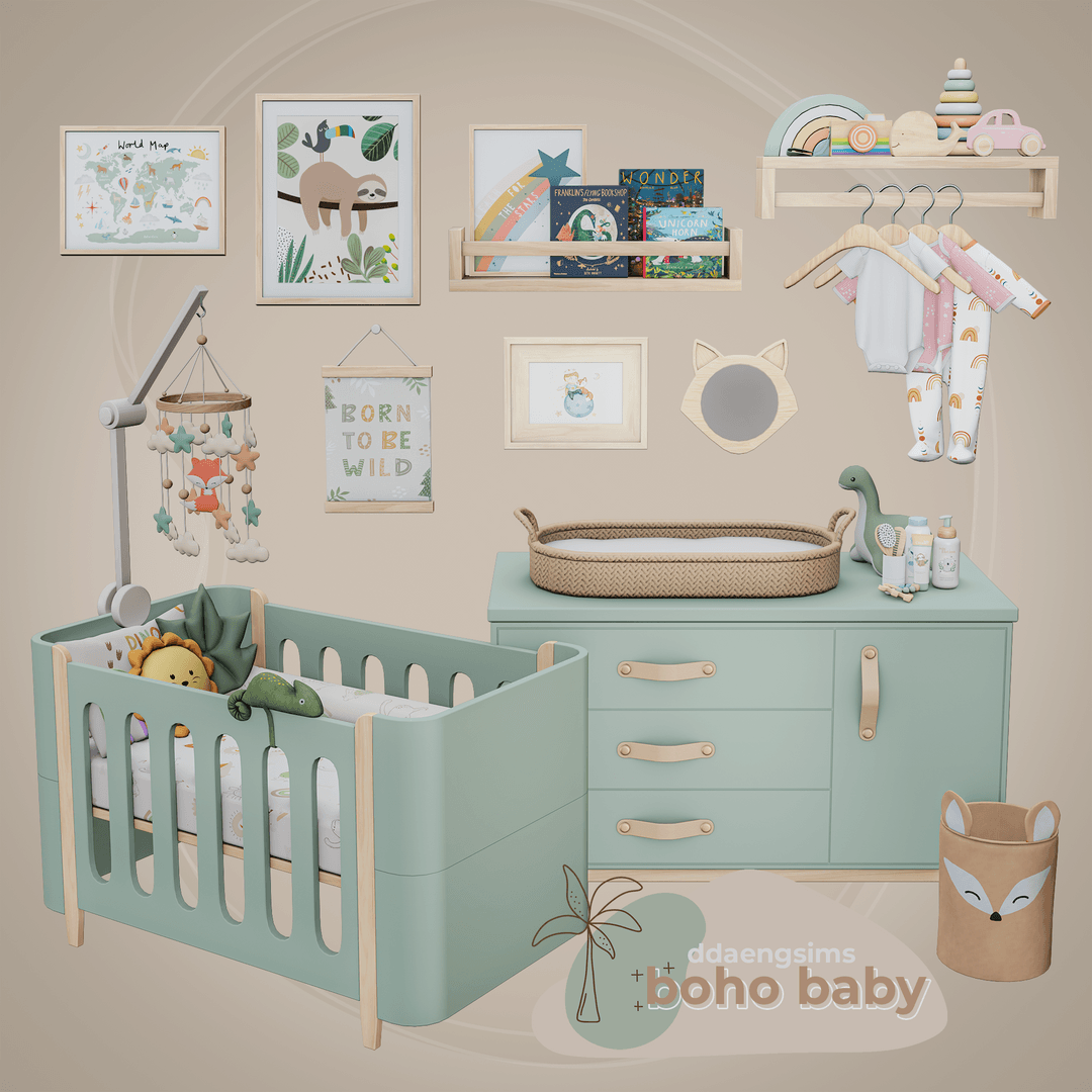 Сет для детской Boho Baby Nursery