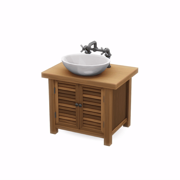 Большой пак предметов для ванной Boho Bathroom — кадр 3