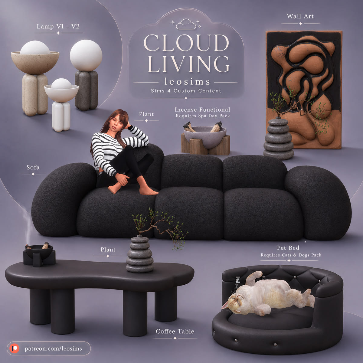 Набор мебели CLOUD LIVING