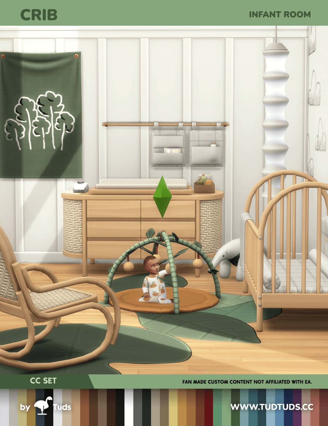 Набор для детской комнаты CRIB Infant Room