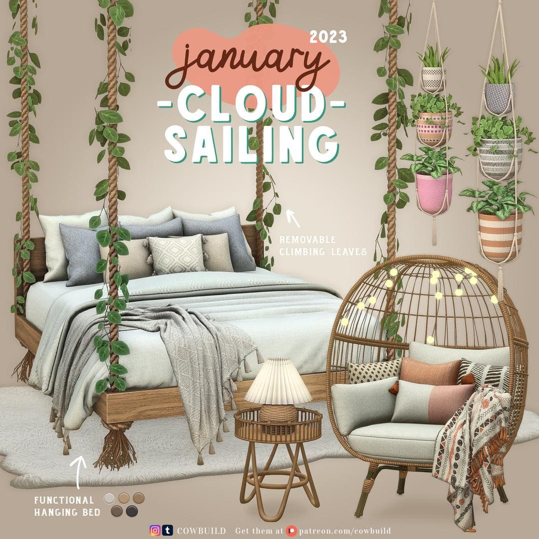 Скриншот мода Сет мебели для спальни Cloudsailing