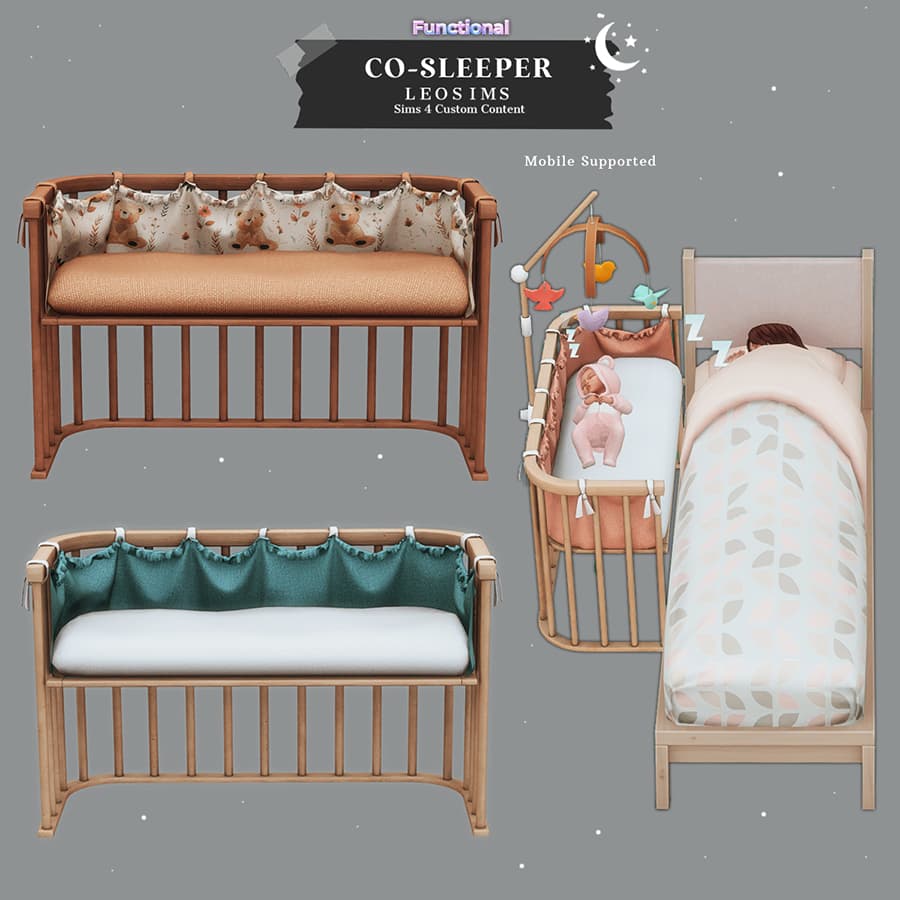 Скриншот мода Кроватка Co-Sleeper