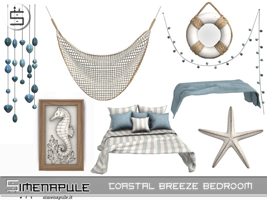 Набор для спальни Coastal Breeze Bedroom — кадр 5