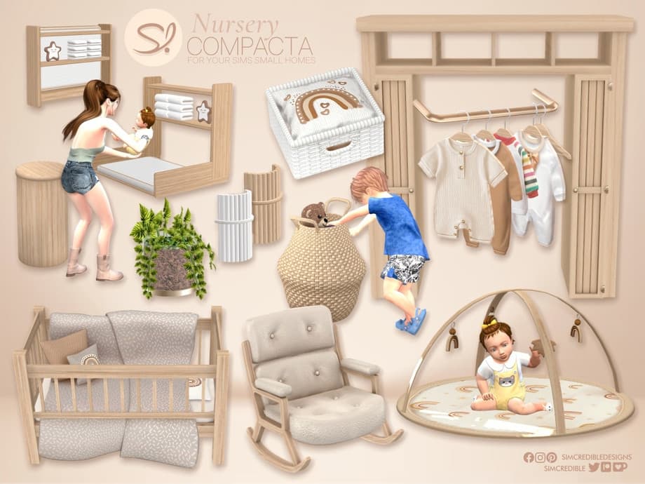Набор для детской Compacta Nursery — кадр 4