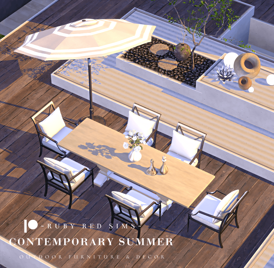 Набор для патио Contemporary Summer