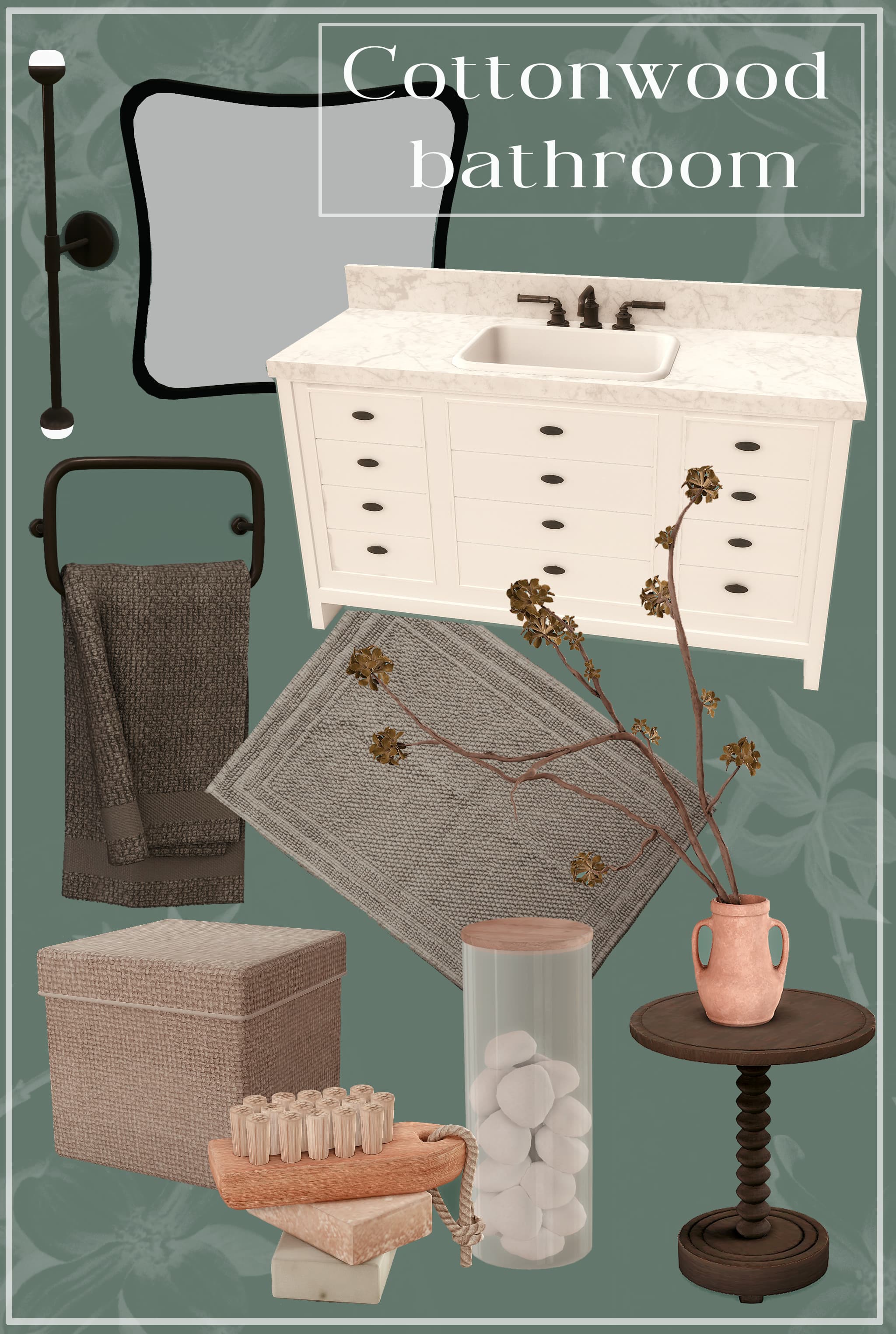 Набор для ванной Cottonwood Bathroom — кадр 2