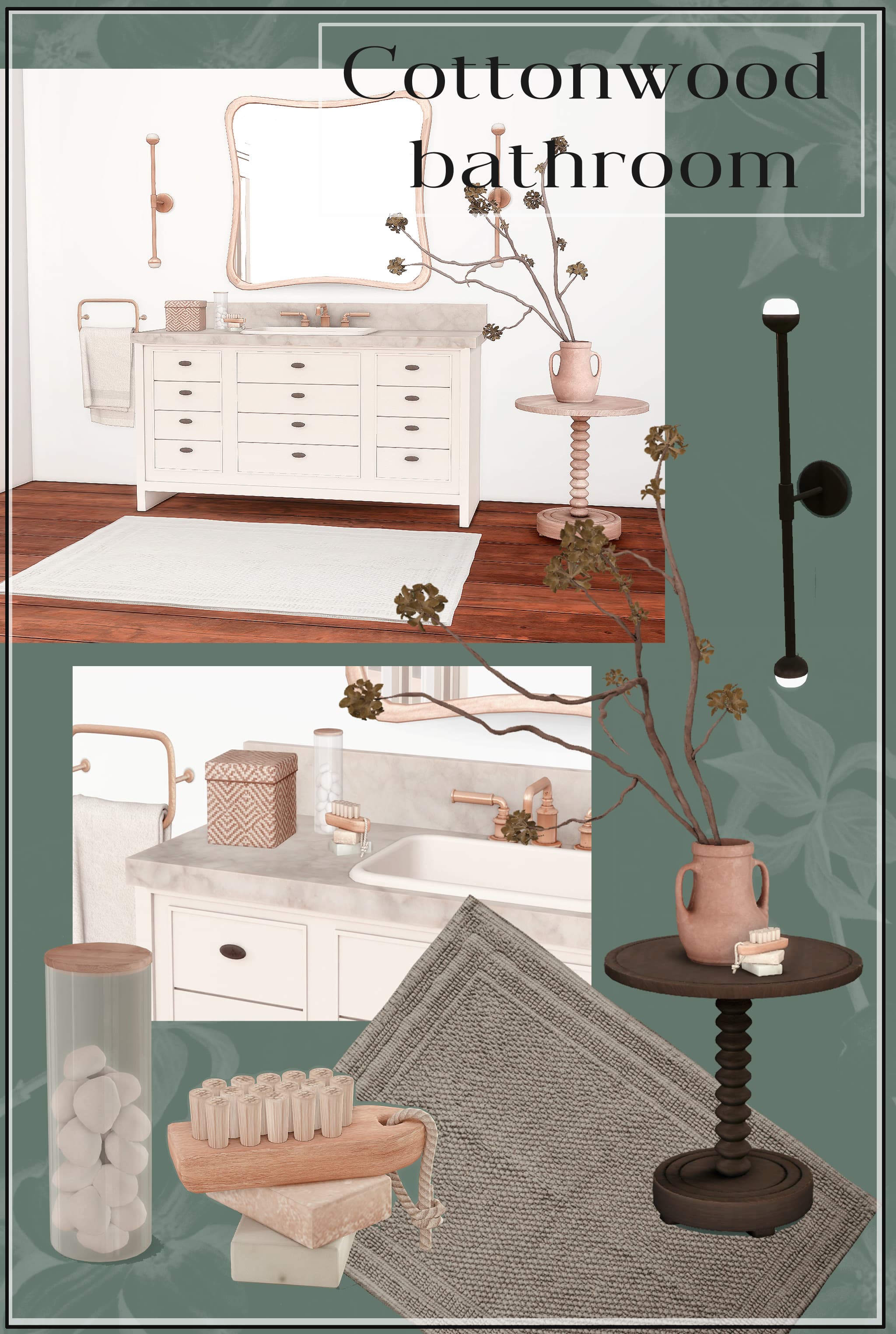 Набор для ванной Cottonwood Bathroom