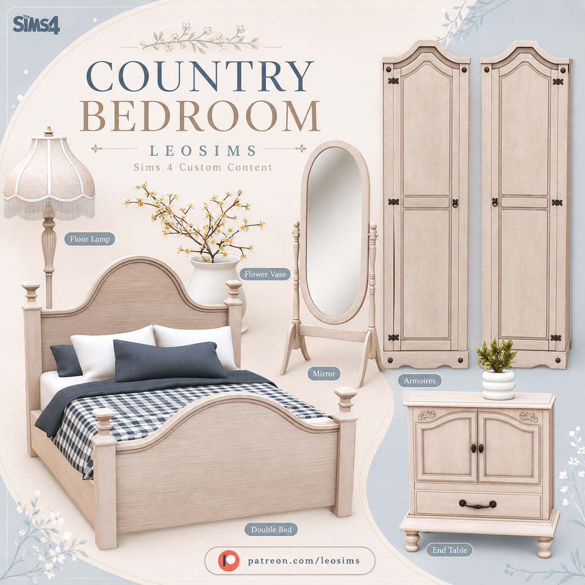 Мебель для спальни Country Bedroom