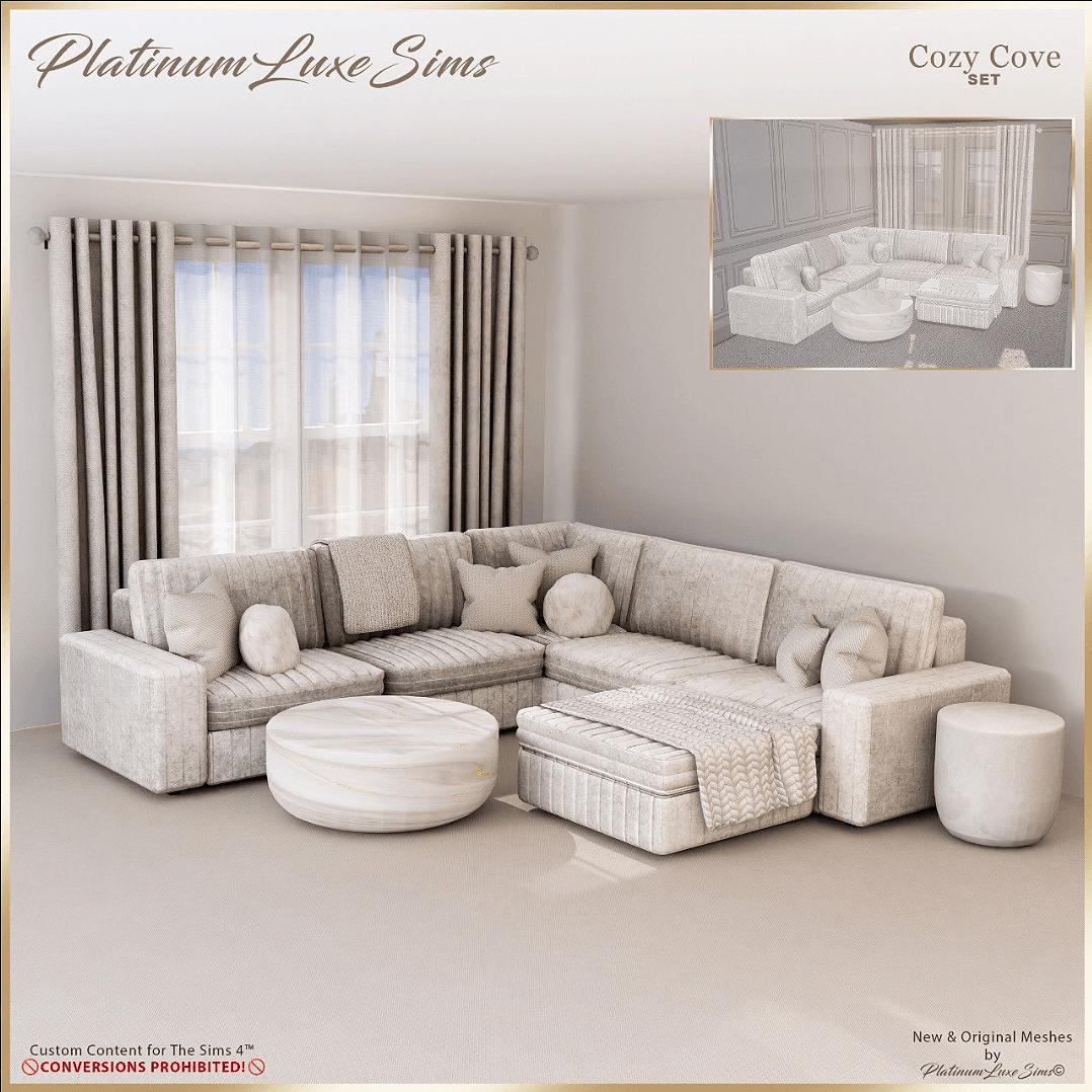 Набор для гостиной Cozy Cove SET