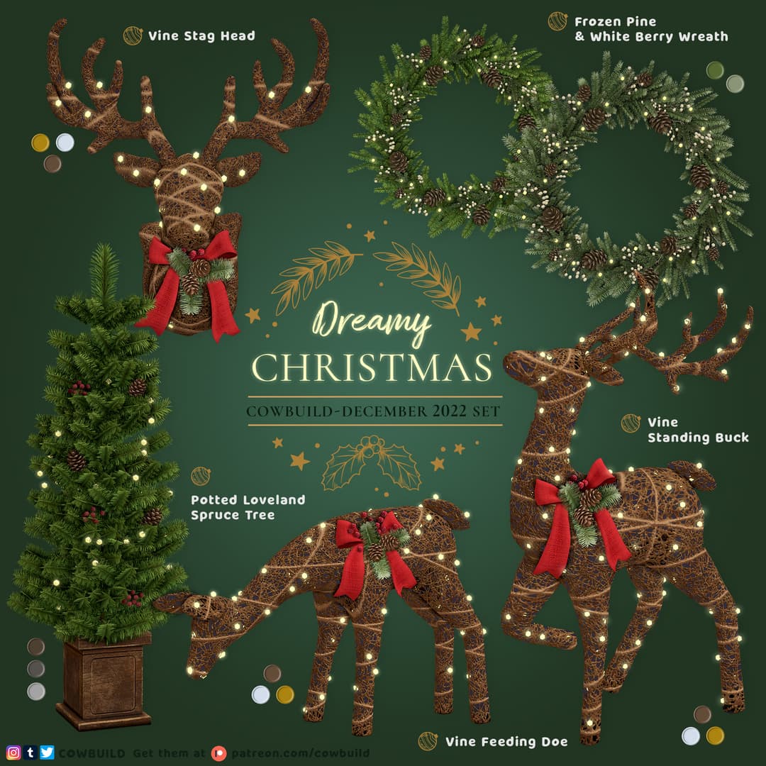 Новогодние декорации Dreamy Christmas №2