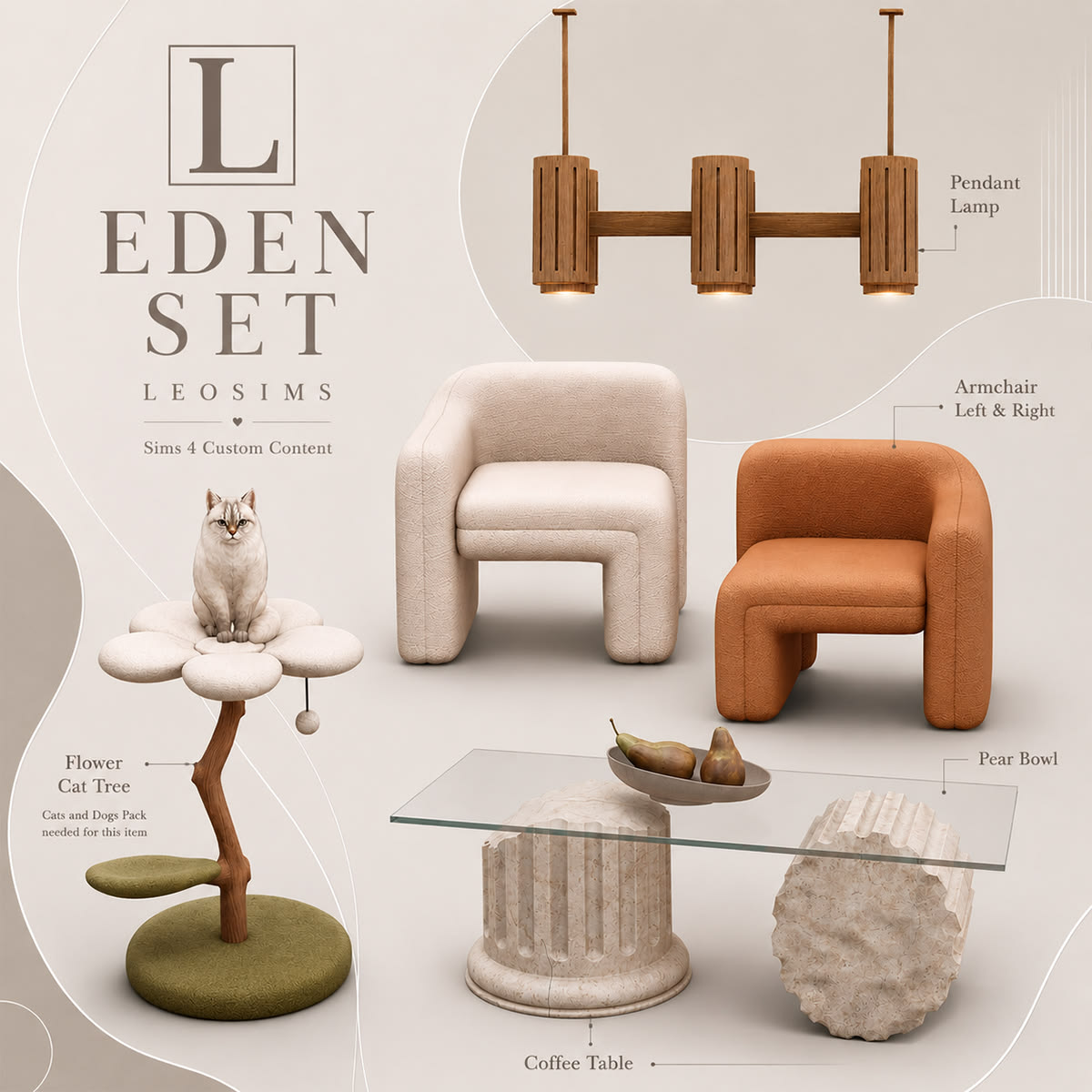 Мини-набор для гостиной Eden Set