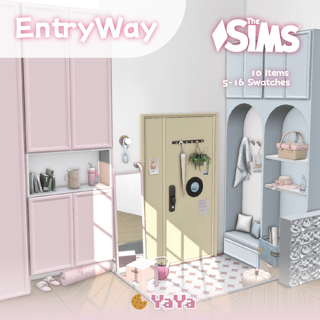 Скриншот мода Мебель для прихожей Entryway