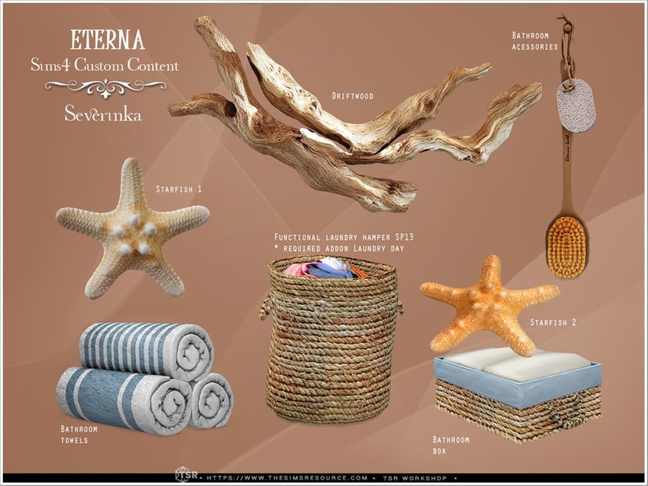 Набор для ванной Eterna bathroom — кадр 4