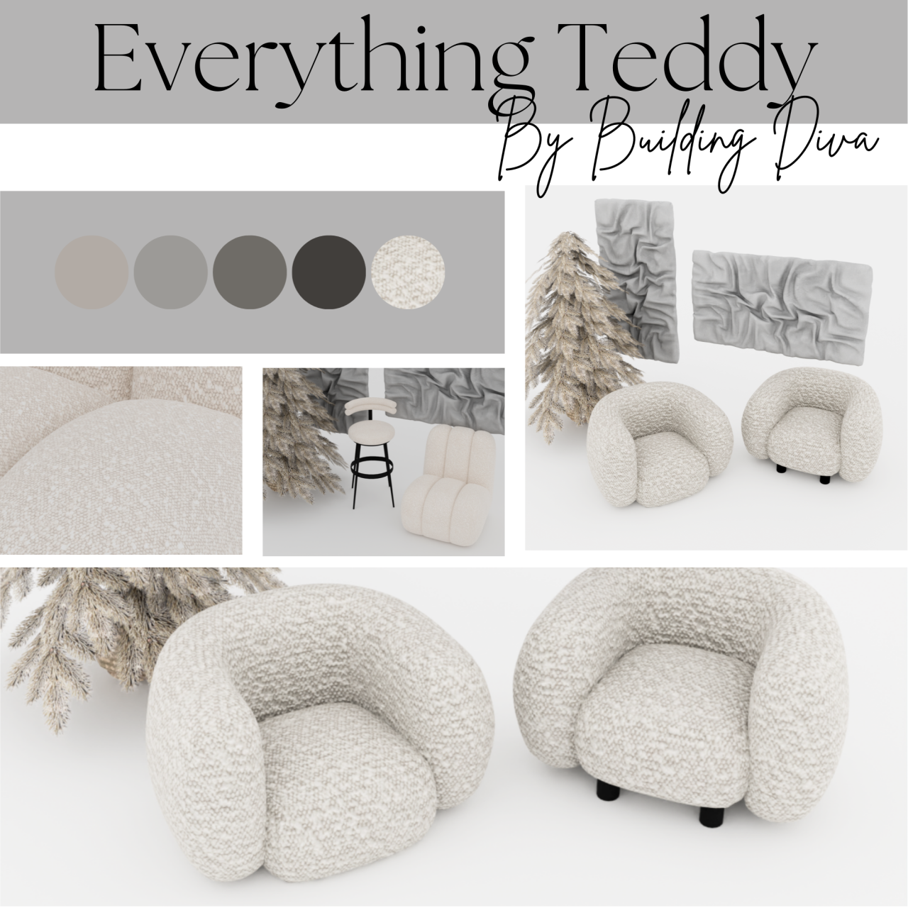 Набор мебели Everything Teddy