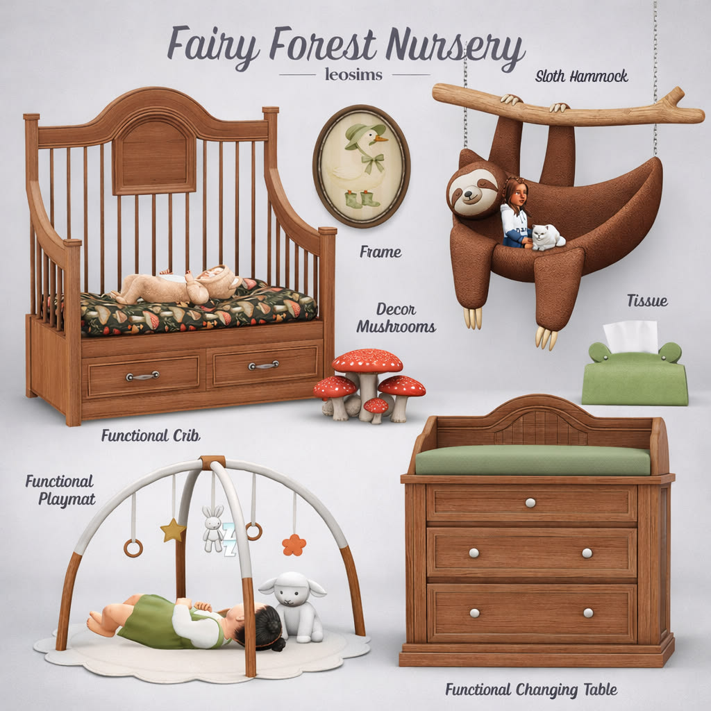 Мебель для детской Fairy Forest Nursery