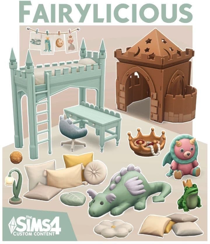 Скриншот мода Набор для детской комнаты Fairylicious