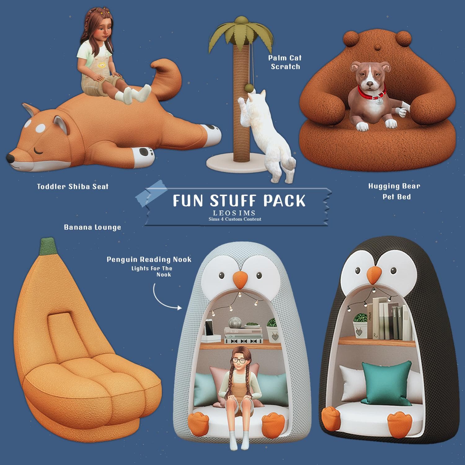 Набор предметов Fun Stuff Pack
