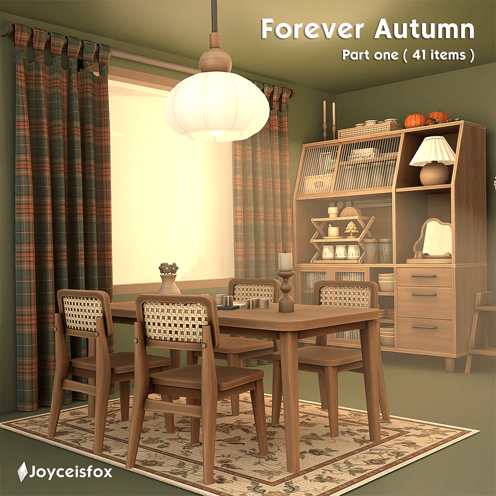 Коллекция мебели Forever Autumn Part 1 — кадр 3