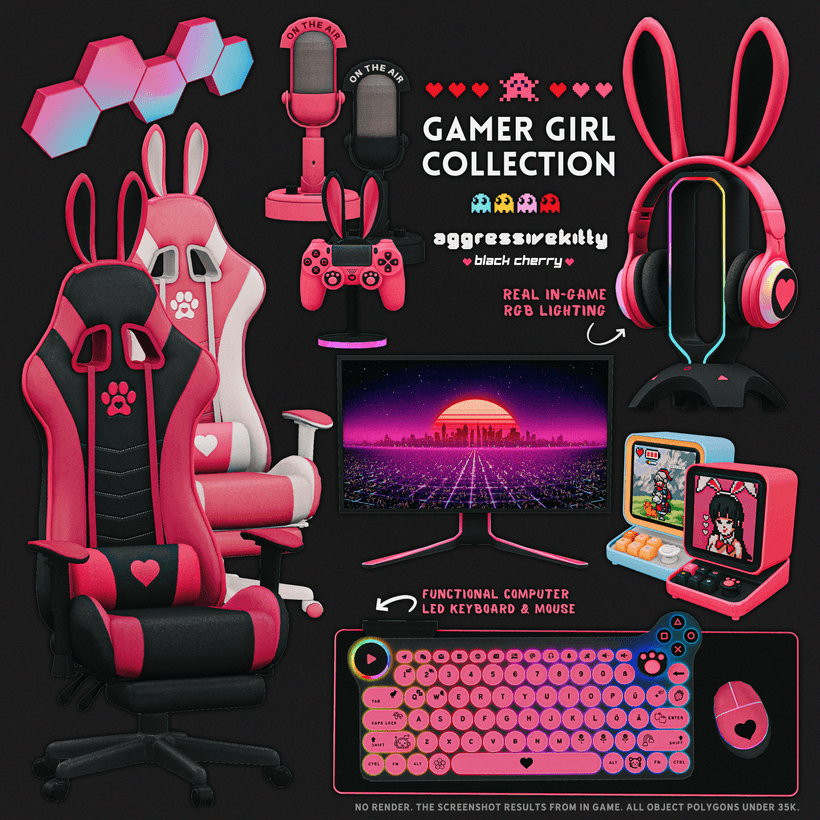 Сет для геймеров Gamer Girl