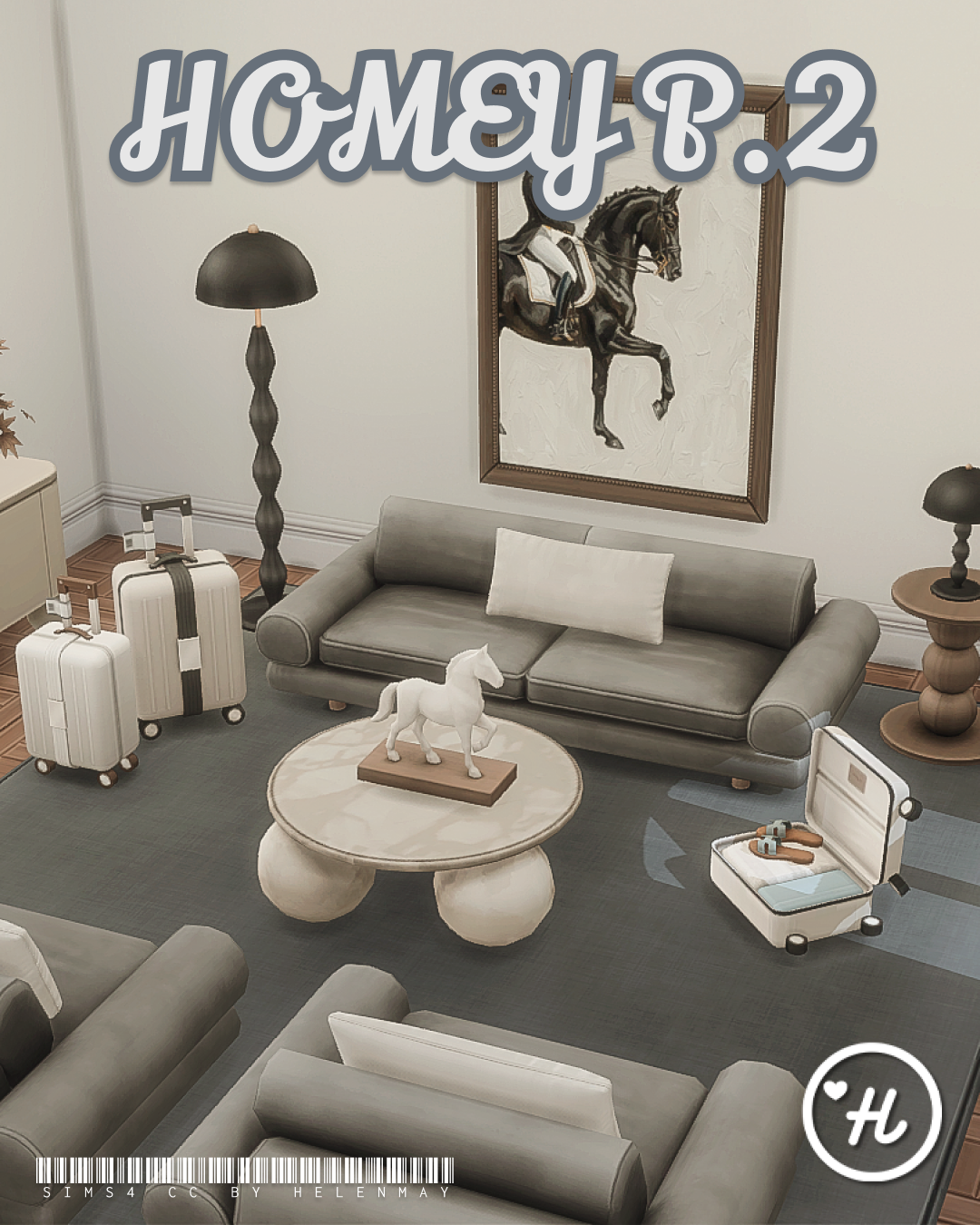 Набор для гостиной Homey Part 2 — кадр 2