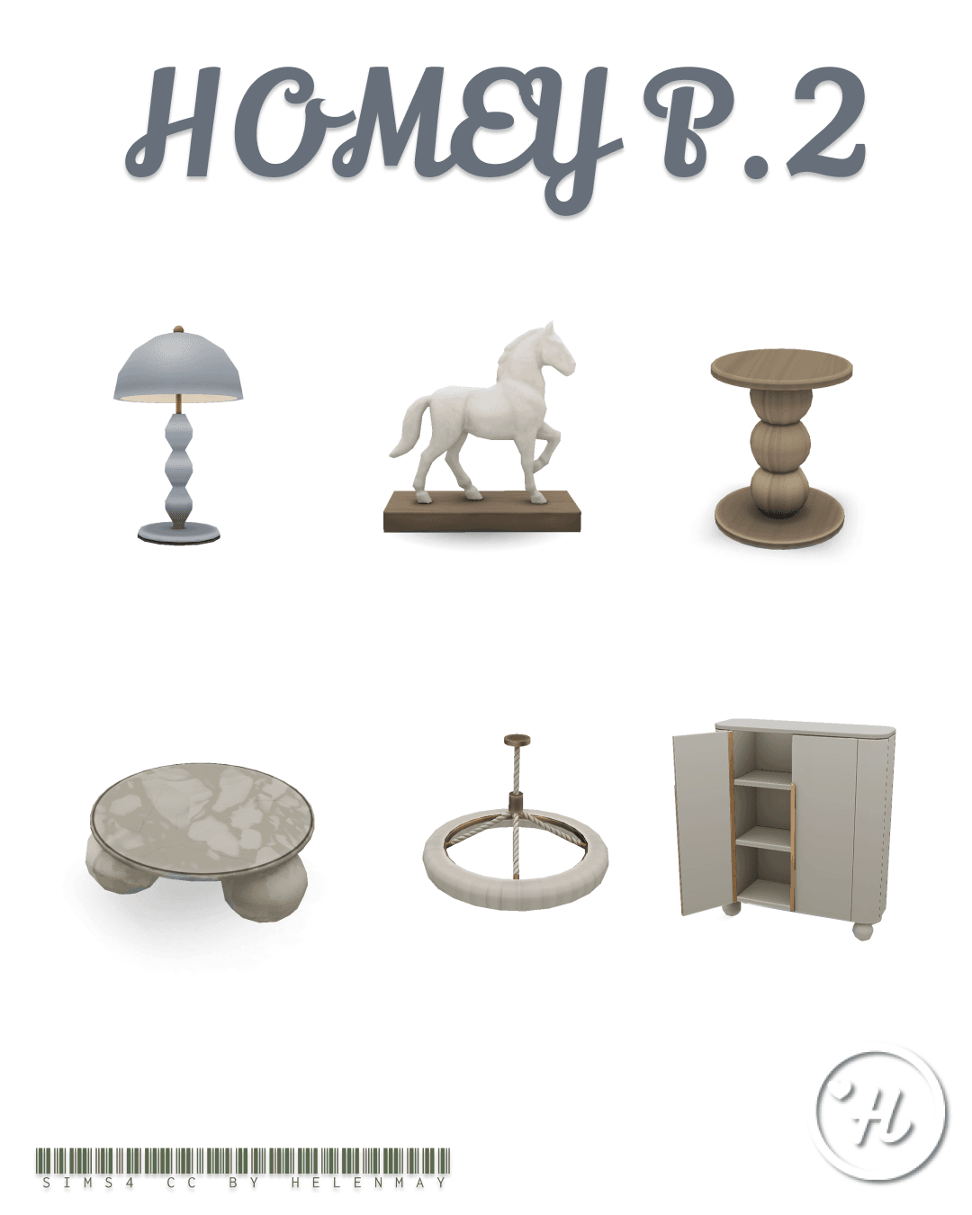 Набор для гостиной Homey Part 2 — кадр 3
