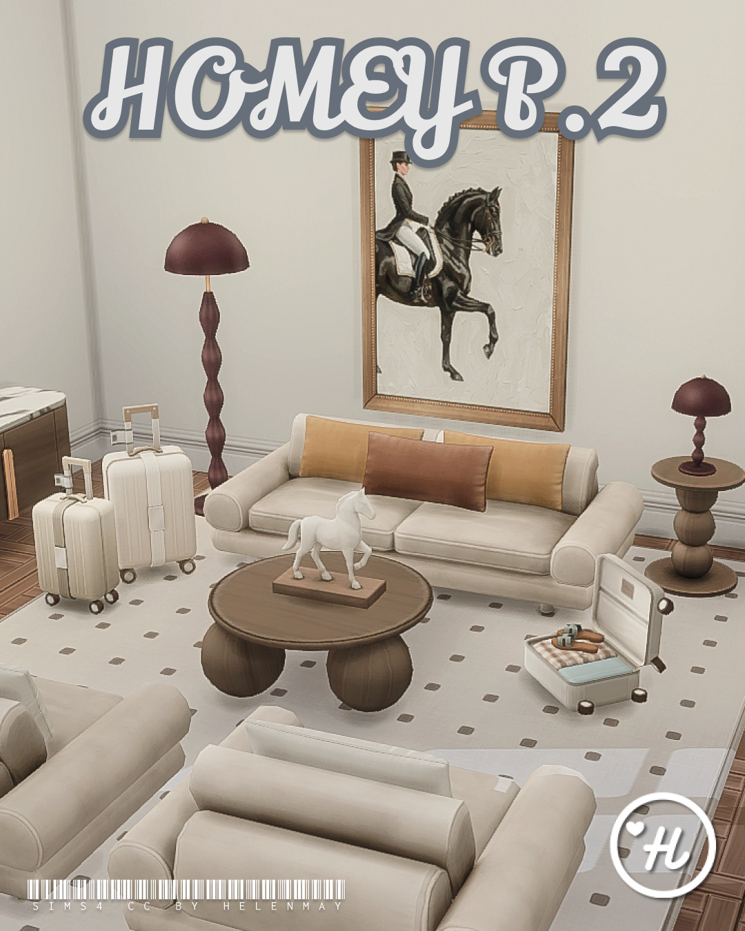 Набор для гостиной Homey Part 2 — кадр 6