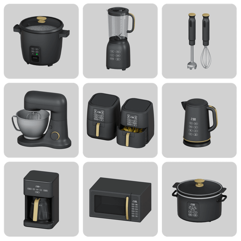 Набор бытовой техники Home Kitchen — кадр 3
