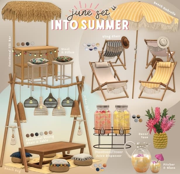 Летний сет Into Summer 