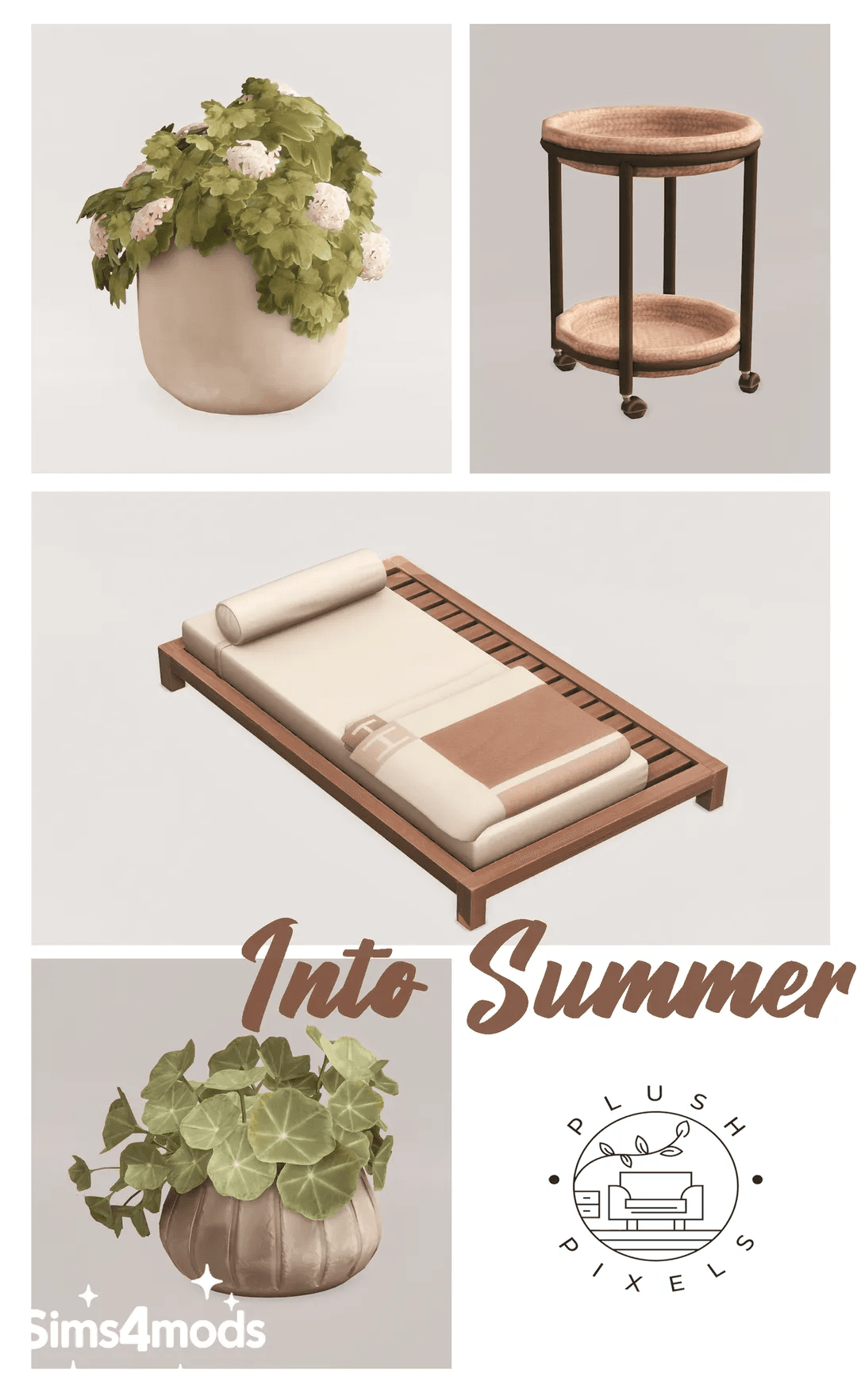 Сет мебели и декора Into Summer — кадр 3
