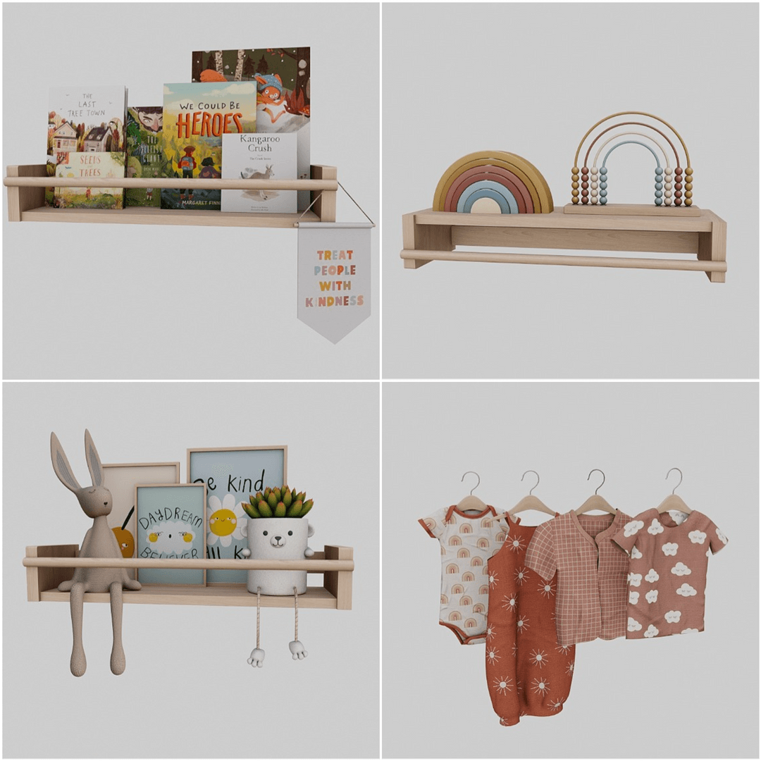 Декор для детской комнаты Kiraz Set — кадр 2