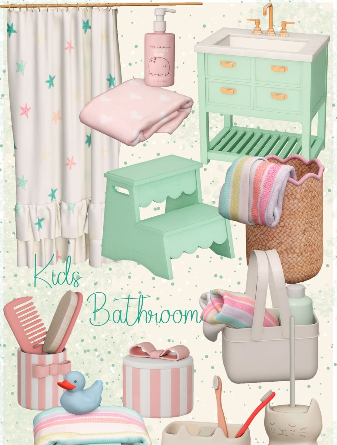 Сет для детской ванной Kids Bathroom