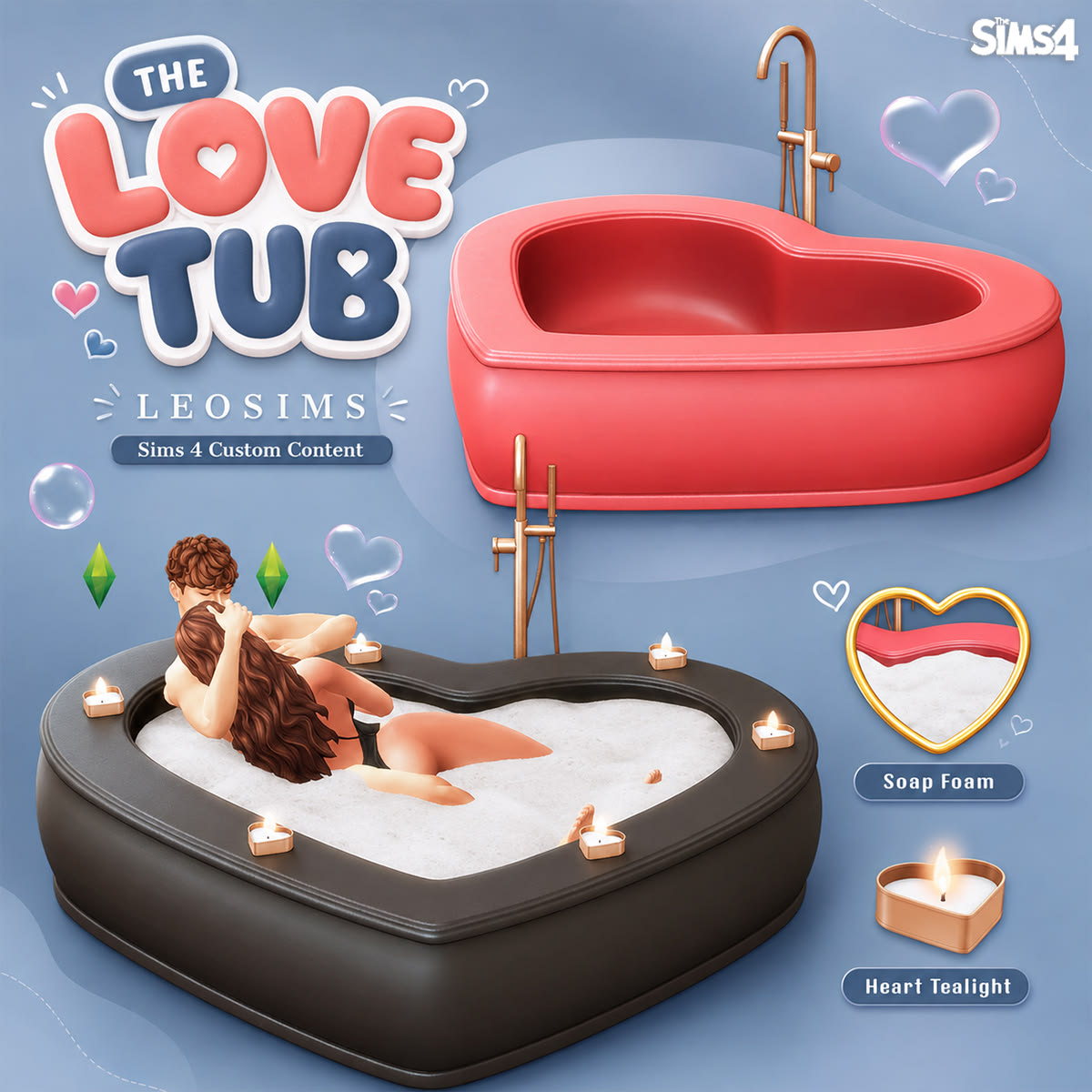 Ванна-джакузи Love Tub