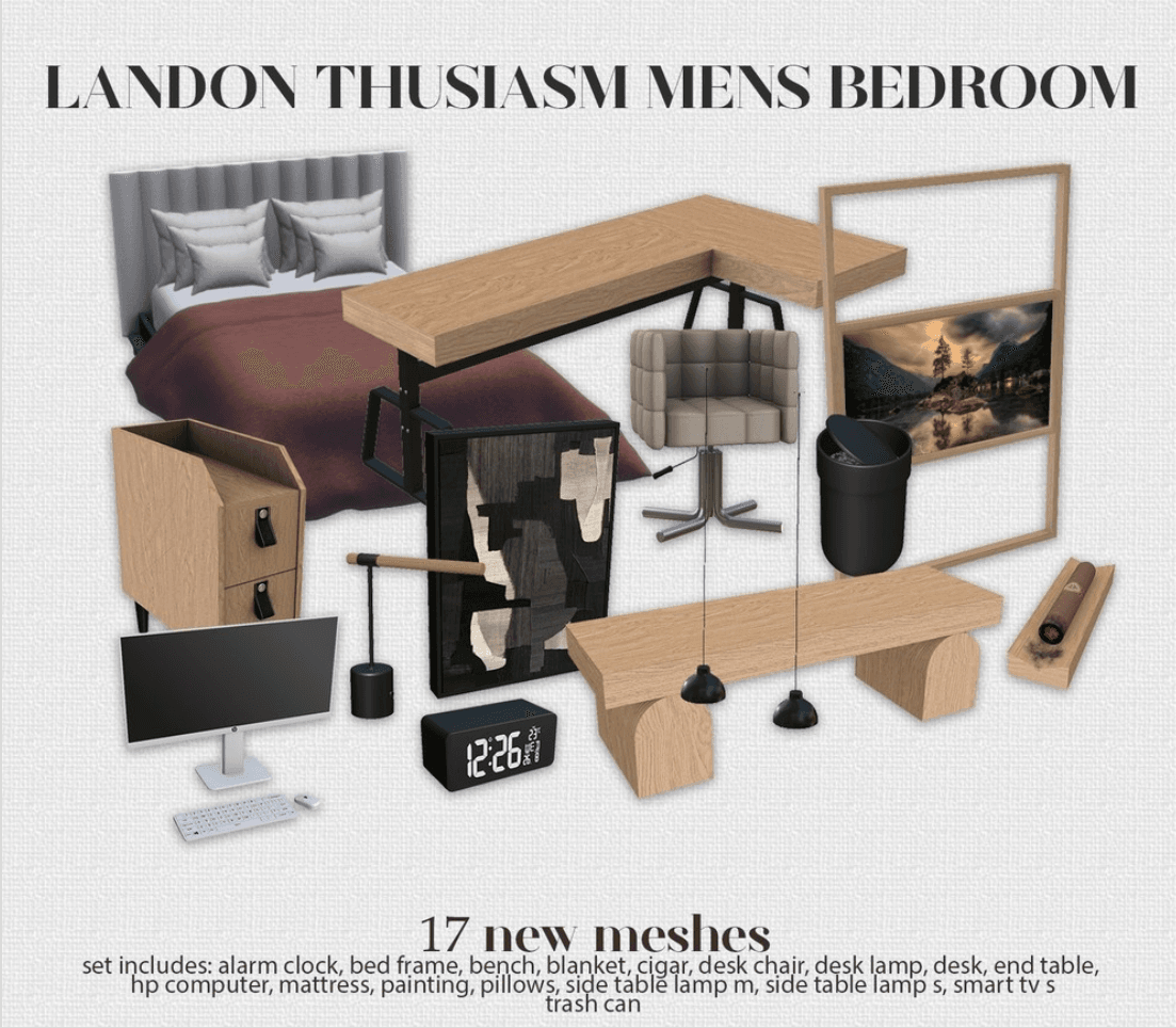 Набор для спальни Landon Thusiasm Bedroom