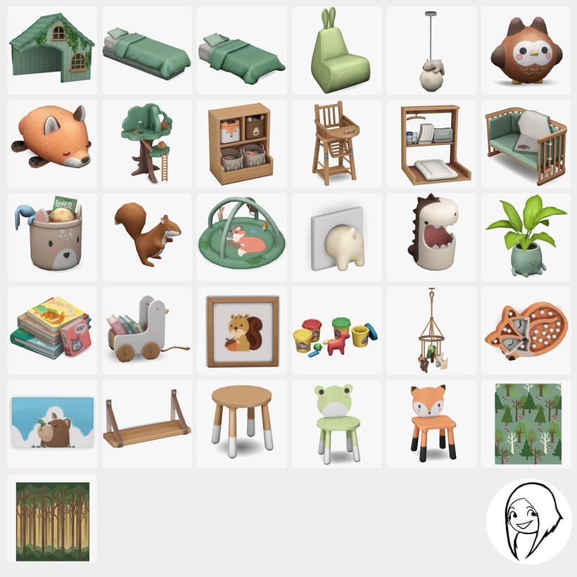 Набор для детской Little Critters — кадр 2