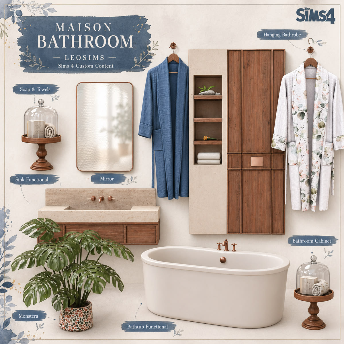 Набор для ванной MAISON BATHROOM