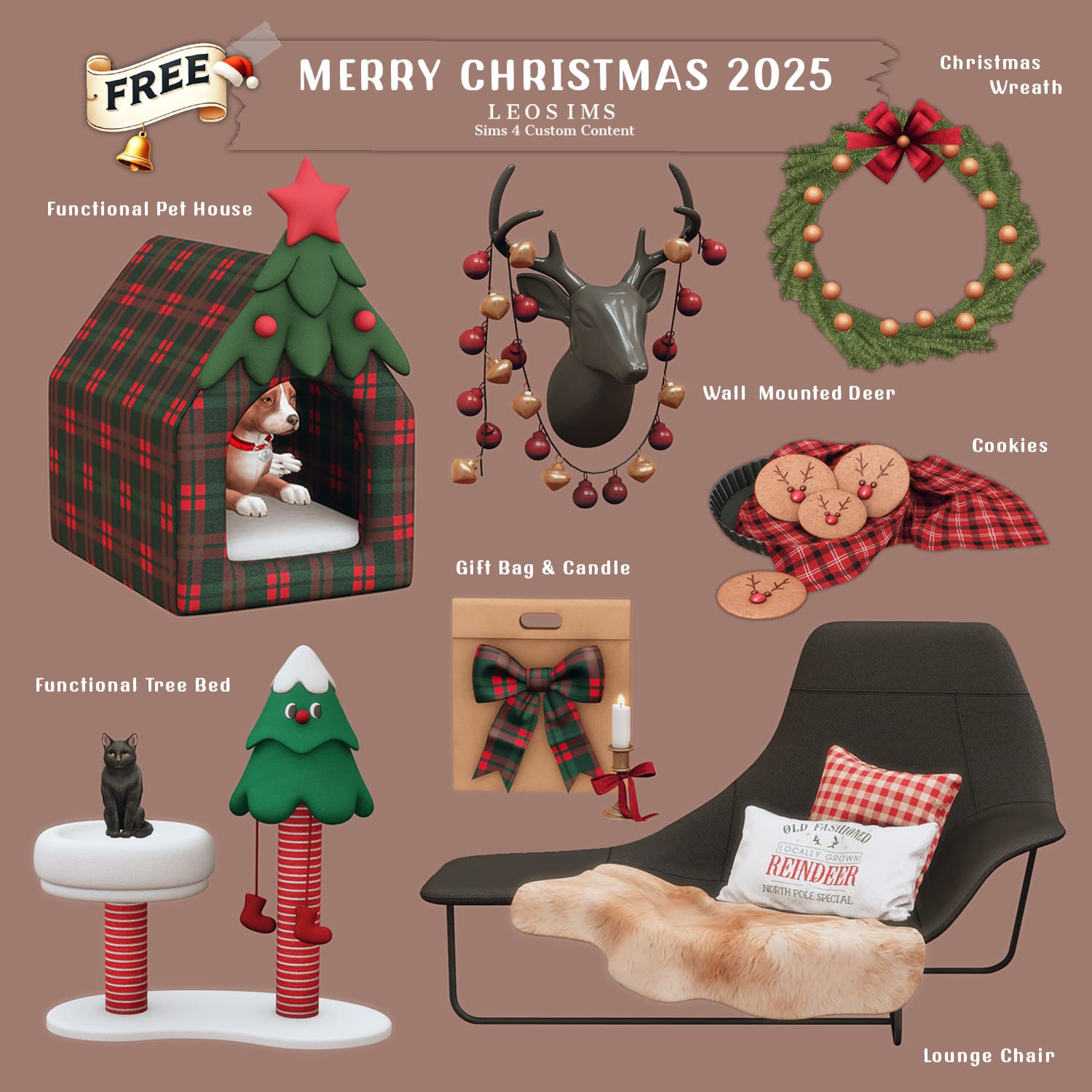 Рождественский сет Merry Christmas 2025