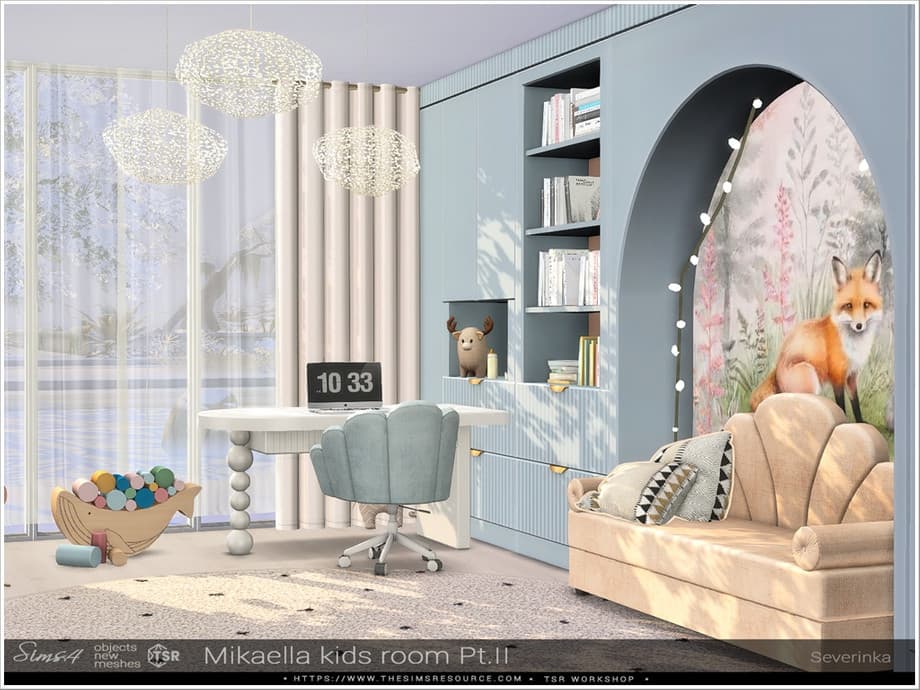 Детская комната Mikaella kids room — кадр 4