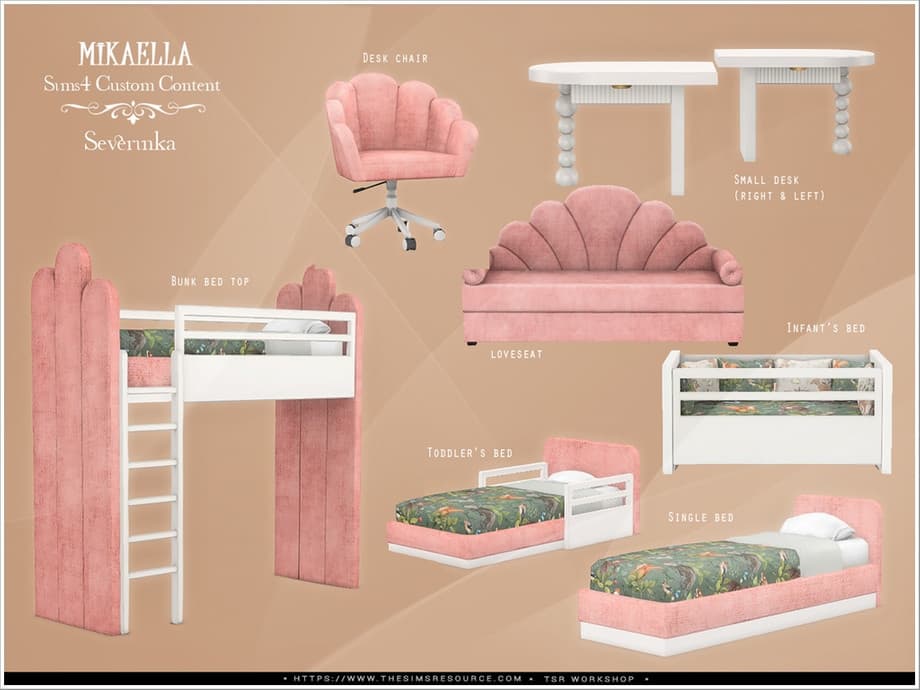 Детская комната Mikaella kids room — кадр 5