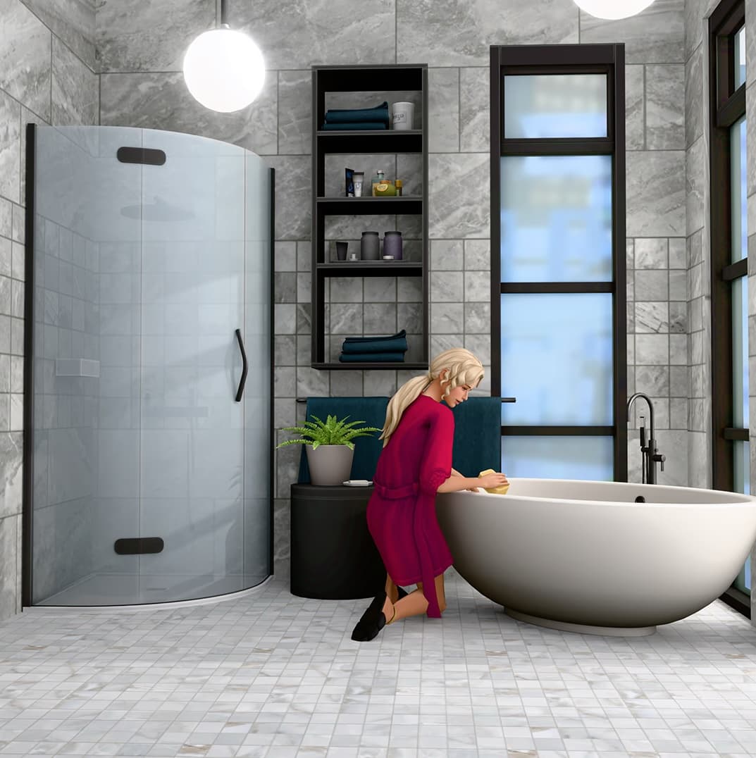 Набор для ванной Modern Bathroom Part 2