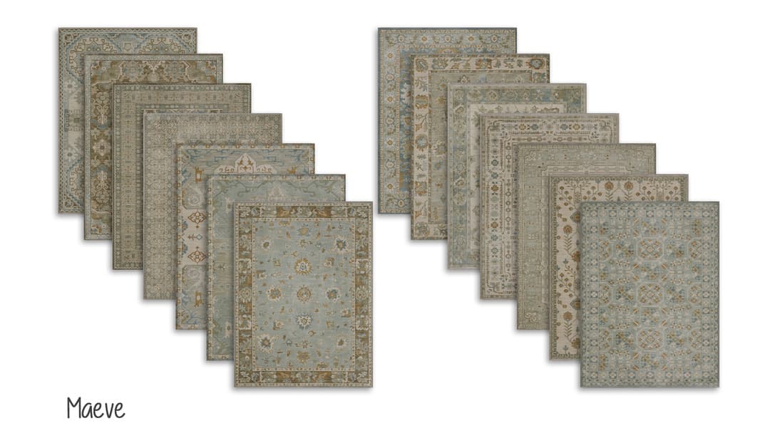 Большой сет ковров Oriental Weavers — кадр 7