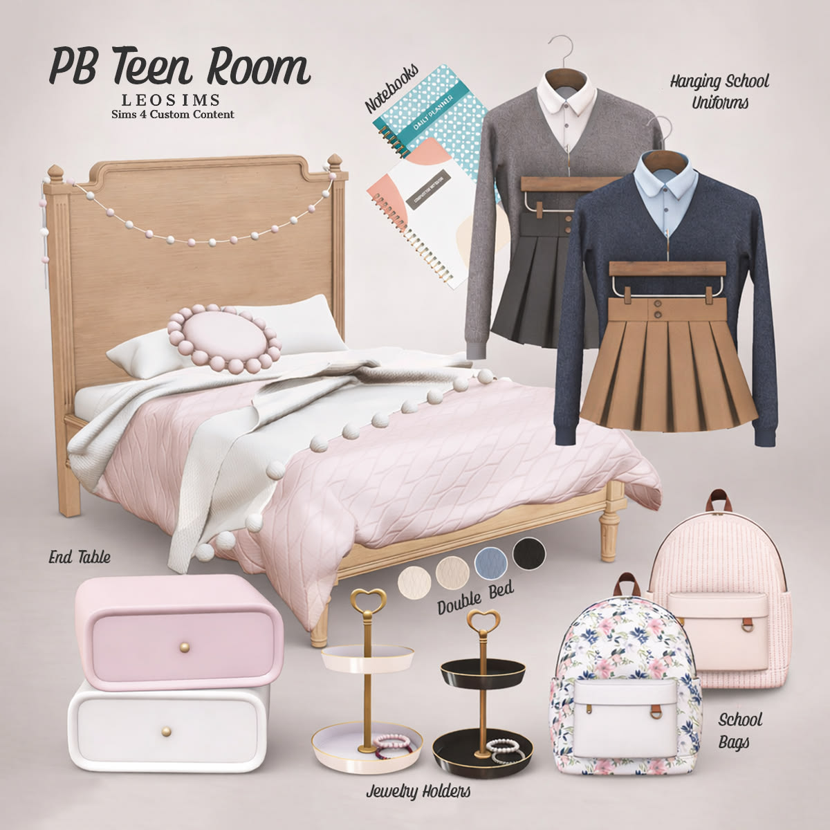 Набор для подростковой комнаты PB Teen Room